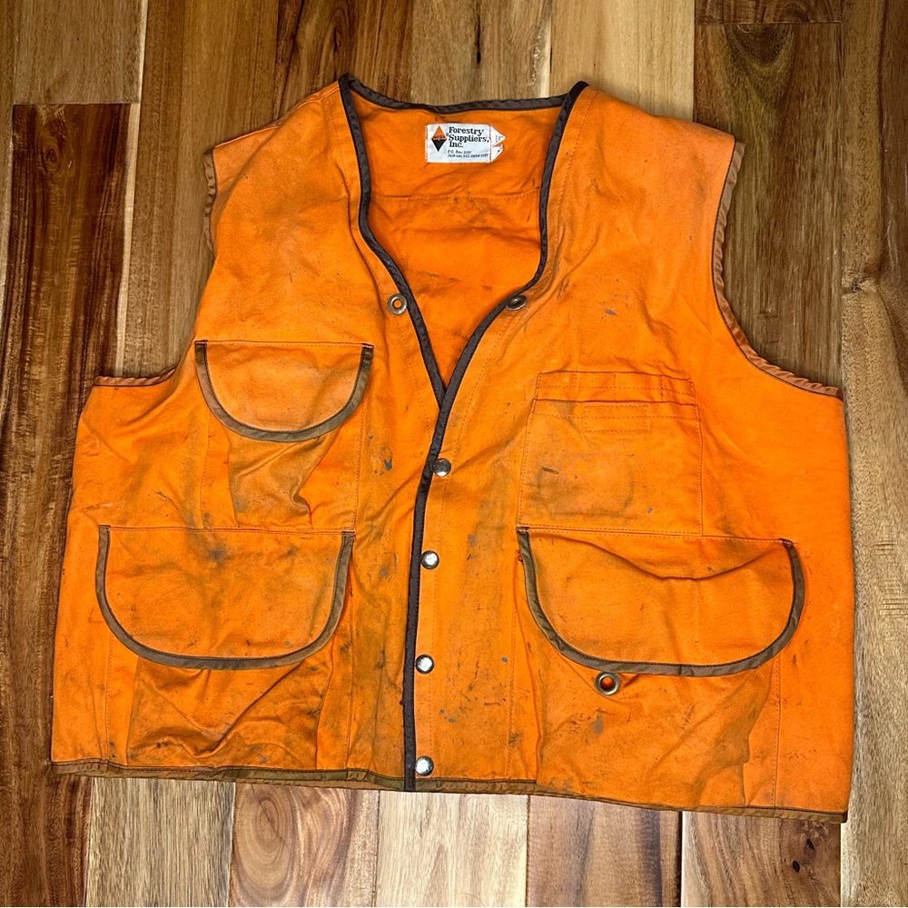 Jim Gem Forestry Suppliers Hi Vis Cruising Vest. XL.